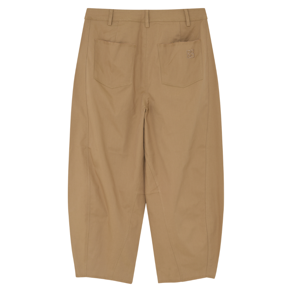 Nicol Canvas Deluxe bukser - 170836 ECRU OLIVE